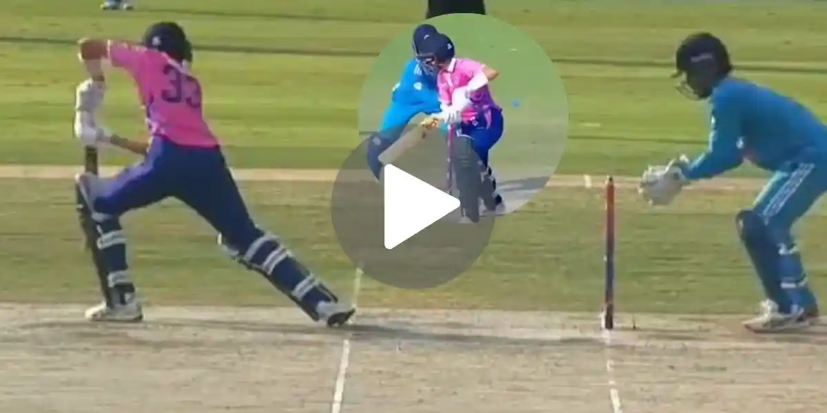 [Watch] India U19 Keeper Makes MS Dhoni Fans Nostalgic With A Lightning-Fast Stumping